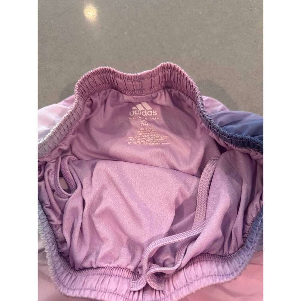 Adidas Shorts girls Size 14 - Picture 3 of 4